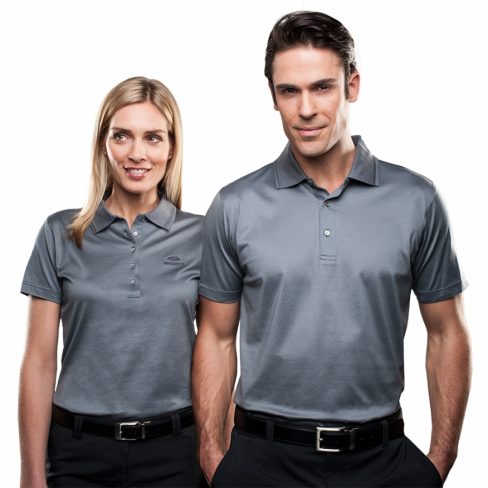 Men's Solid Mercerised Polo Shirt | Market Link